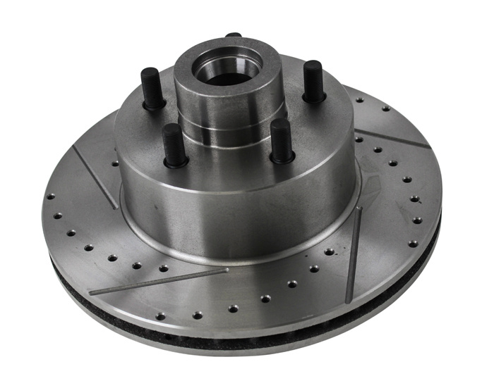 Bromsskiva Borrad/Slitsad Mopar Large Bolt Pattern VÄ