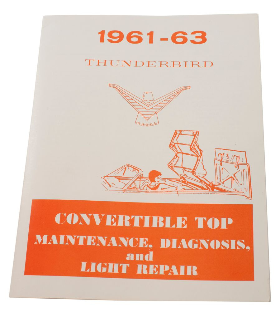 Manual Convertible Top Thunderbird 61-63
