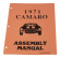 Assembly Manual Camaro 71