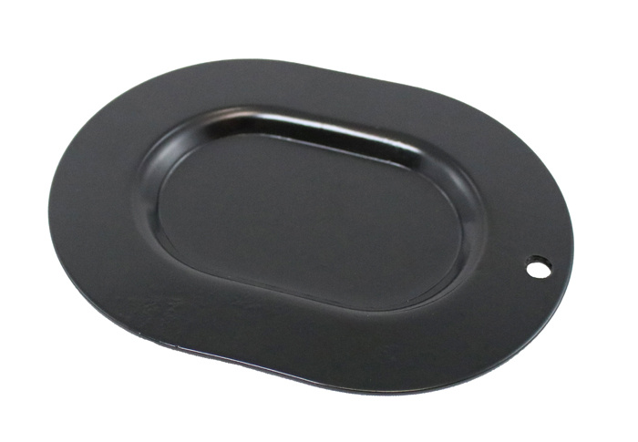 Oval Metal Floor Pan / Trunk Pan Plug