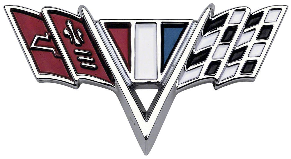 Emblem flagga framskärm Camaro 67/Impala 64-67