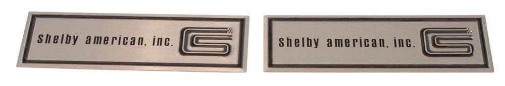 Dekal Tröskelplåt 65-66 Shelby
