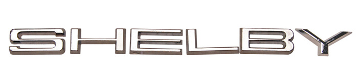 Bokstavsats SHELBY 68-70 Pin