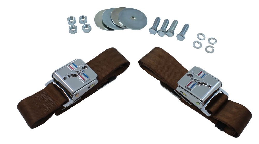 Säkerhetsbälte 2 punkt saddle Mustang