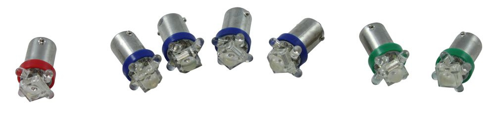 Lampsats LED Blå Instrumenthus 65-66