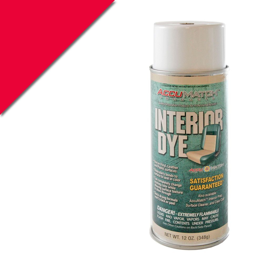 Vinylfärg röd Mustang 64-65, 1800 63-71