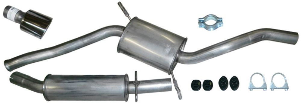 Avgassystem C70/S70/V70 DIV rostfritt