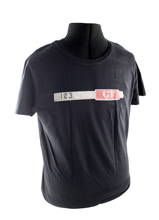 T-Shirt svart 123GT emblem