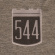 T-Shirt grå 544 emblem