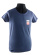 T-shirt dam blå 123GT emblem