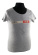 T-Shirt dam grå 123GT emblem