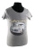T-Shirt dam grå projektbil AZ