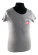 T-shirt dam grå 123GT emblem