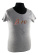 T-Shirt dam grå B18 emblem
