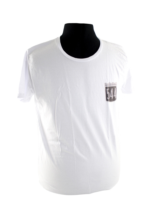 T-Shirt vit 544 emblem